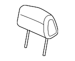 86400ZP10D - Body: Headrest for Nissan: Frontier Image