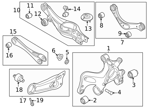 Rear Suspension for 2025 Kia Soul #3