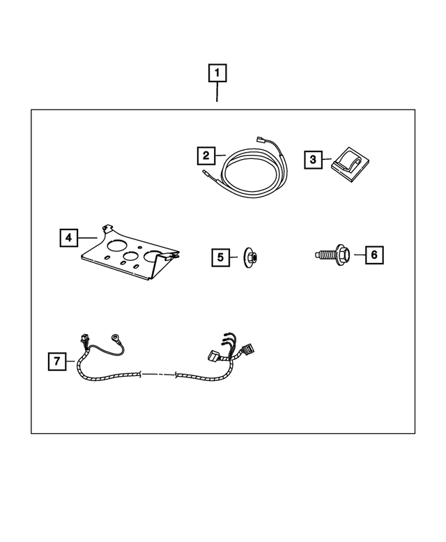 « 5142940AA – Mopar Accessories - Component Parts : Agrafe pour Mopar Image »