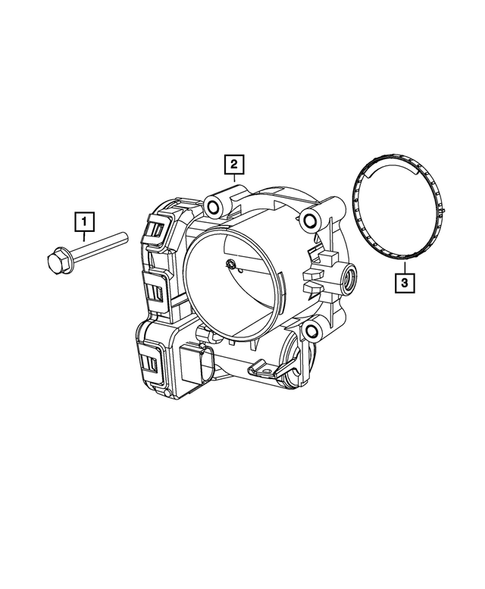 Throttle Body for 2013 Ram 1500 #0