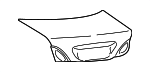 6440150240 - Body: Trunk Lid for Lexus: LS430 Image