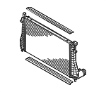 5Q0145803AE - : Inter-Cooler for Audi: A3, A3 Quattro, S3, TT Quattro, TTS Quattro Image