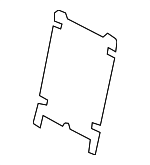 5N0881989D - Body: Seat Back Panel for Volkswagen: Beetle, CC, Jetta, Passat, Touareg Image