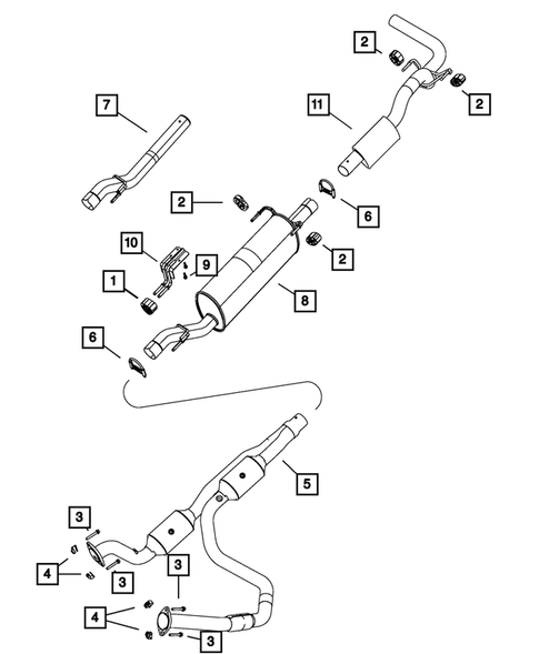Exhaust System for 2017 Ram 3500 #6