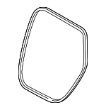 4M0833721D - Body: Weather-strip On Body for Audi: Q7, SQ7 Image