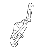 29791804008W57 - Body: Rear Cover for Mercedes-Benz Image