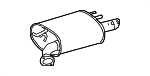 17430F0112 - Exhaust: Muffler for Toyota Image image