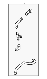 5QM122051S - : Hose Assembly for Volkswagen: Jetta, Taos Image