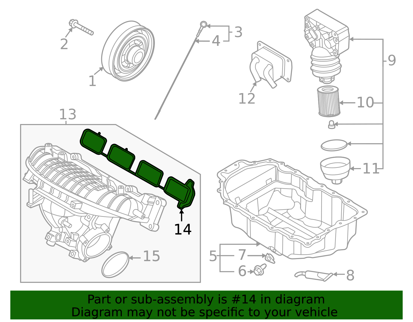 28313-2T000 - Manifold Gasket 2021-2025 Kia | Kia.Parts Store