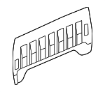 15902357 - Body: Back Panel for Chevrolet: Silverado 1500, Silverado 1500 Classic | GMC: Sierra 1500, Sierra 1500 Classic Image