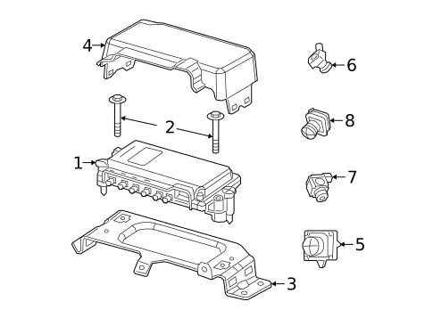 Electrical Components for 2020 Ram 2500 #1