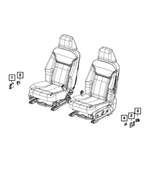 56042387 - Electrical: Adjustable Pedals Switch for Chrysler: 300, PT Cruiser | Dodge: Charger, Magnum, Neon, Viper | Jeep: Grand Cherokee | SRT: Viper Image