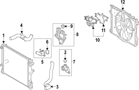 Water Pump for 2020 Lexus RX450h #4