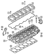 R8330557AA - : Cylinder Head for Mopar Image