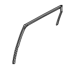 83540DO000 - Body: Run Weather-strip for Kia Image