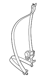 64621AG20AWA - : Seat Belt Assembly for Subaru Image