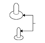 8659028000 - Body: Trunk Lid Trim Retainer for Genesis: Electrified G80, G80, G90 | Hyundai: Accent, Azera, Elantra, Elantra Coupe, Elantra GT, Elantra N, Entourage, Equus, Genesis, Genesis Coupe, Ioniq, Ioniq 6, Santa Cruz, Santa Fe, Santa Fe Sport, Santa Fe XL, Sonata, Tiburon, Tucson, Veloster, Veracruz, XG300, XG350 Image