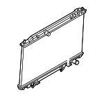 21460CC00A - Cooling System: Radiator for Nissan Image