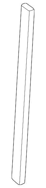 92184CA000 - : Radiator Assembly Seal for Nissan Image