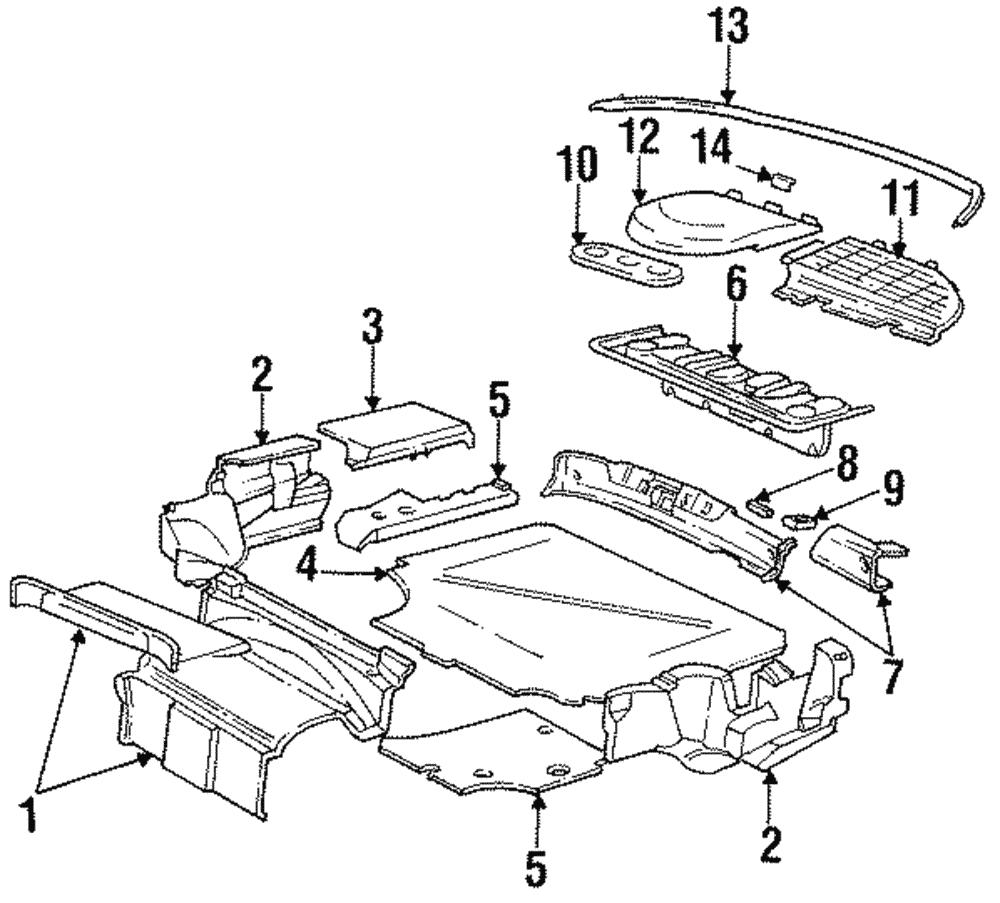 Grille - BMW (51718173208)