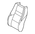 HBA501720SMS - : Seat Back Cover for Land-Rover Image