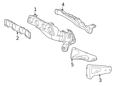 Exhaust Manifold for 2015 Toyota Corolla #0