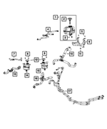 68402076AC - Cooling: Auxiliary Pump Hose And Tube for Mopar Image