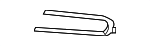 5311108160 - Body: Grille Molding for Toyota: Sienna Image