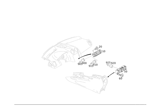 2519000401 - Heating and Ventilation: Control Unit for Mercedes-Benz: GL320, GL550, ML320, ML350, ML450, ML500, ML550, ML63 AMG, R320, R350, R500 Image image