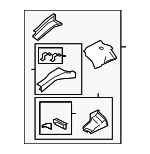 5220D487 - Body: Apron Assembly for Mitsubishi Image