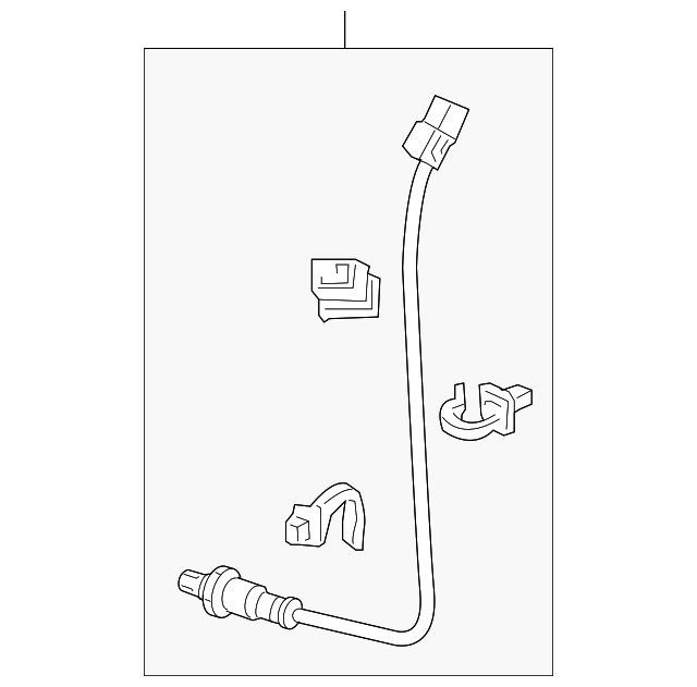 Acura MDX 산소 센서 예시