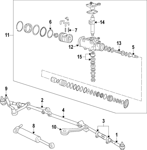 Steering Column for 1984 Cadillac Fleetwood #0