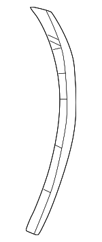 51478398019 - Body: Pillar Trim for BMW: Z3 Image