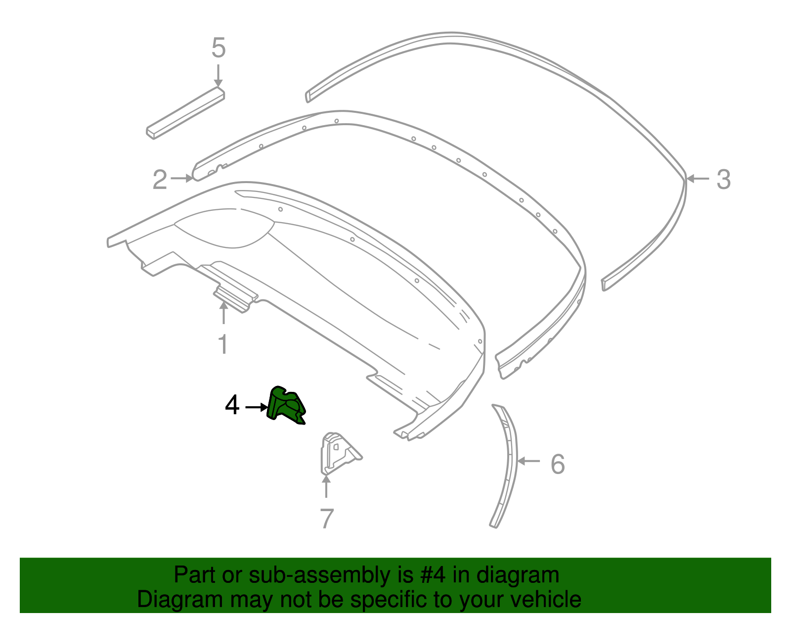 Cover Sealer - BMW (51718407335)