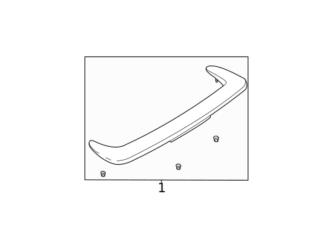 Spoiler for 2006 Nissan Altima #0