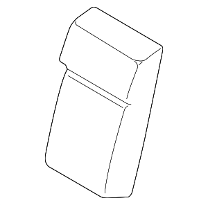 FL3Z1564416AA - : Seat Back Cover for Ford: F-150, F-250 Super Duty, F-350 Super Duty, F-450 Super Duty Image