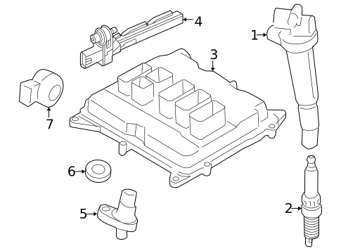 Ignition System for 2023 BMW 530i xDrive #2