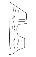 1C0880667 - Body: Deform Element for Volkswagen: Beetle Image