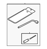 97016FJ000 - Vehicles, Equipment, Tools, &amp; Supplies: Multi-Purpose Tool Set for Subaru Image