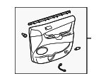 67610AE012B1 - Body: Door Trim Panel for Toyota: Sienna Image