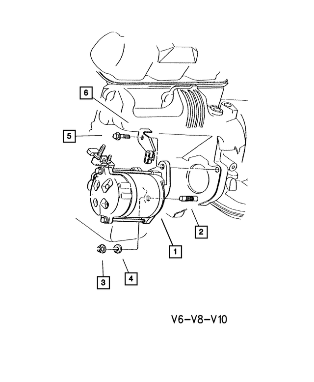 56027703AC - Electrical: Starter for Mopar Image image