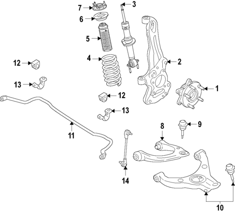 Front Suspension for 2025 Ford Bronco #0