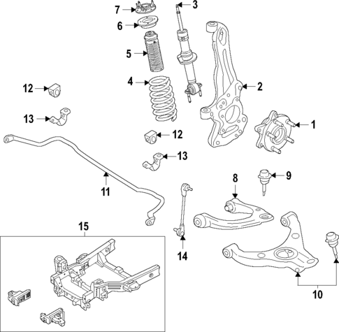Upper Control Arm for 2023 Ford Bronco #0