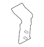 41007493283 - Body: Lower Reinforced for BMW: 330e, 330e xDrive, 330i, 330i xDrive, M3, M340i, M340i xDrive Image