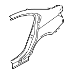 41007493267 - : Quarter Panel for BMW: 330e, 330e xDrive, 330i, 330i xDrive, M340i, M340i xDrive Image