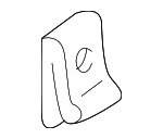 11518121 - Cooling System: Upper Bracket Nut for GM Image