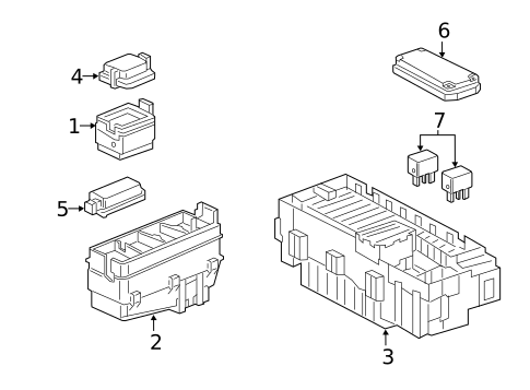 Fuse & Relay for 2019 Honda HR-V #0