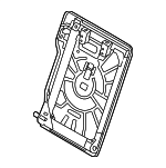 T4K12944 - Body: Seat Back Frame for Jaguar Image