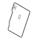 J9C24862PVJ - Body: Rear Panel for Jaguar Image