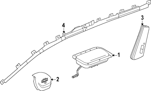 Air Bag Components for 2025 Chevrolet Equinox #0